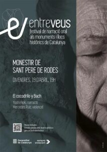 Narració oral i música al Monestir de Sant Pere de Rodes en el marc del festival EntreVeus