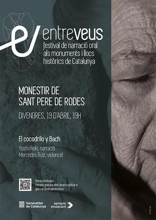 Narració oral i música al Monestir de Sant Pere de Rodes en el marc del festival EntreVeus